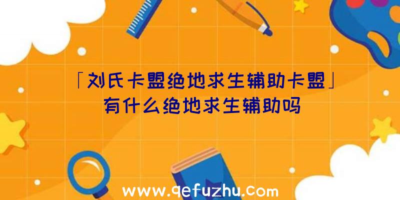 「刘氏卡盟绝地求生辅助卡盟」|有什么绝地求生辅助吗